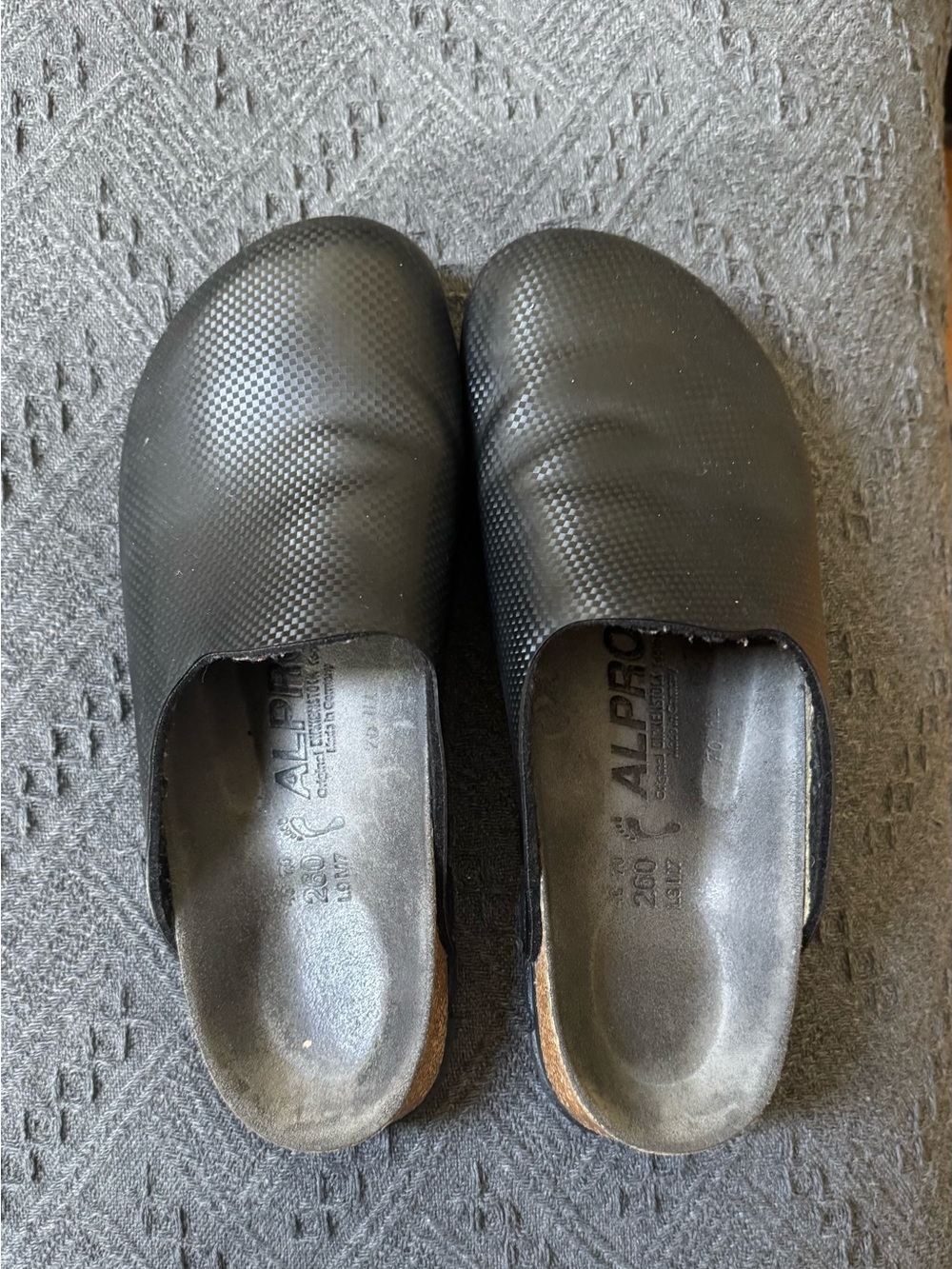 Black Birkenstocks Slip-On Clogs